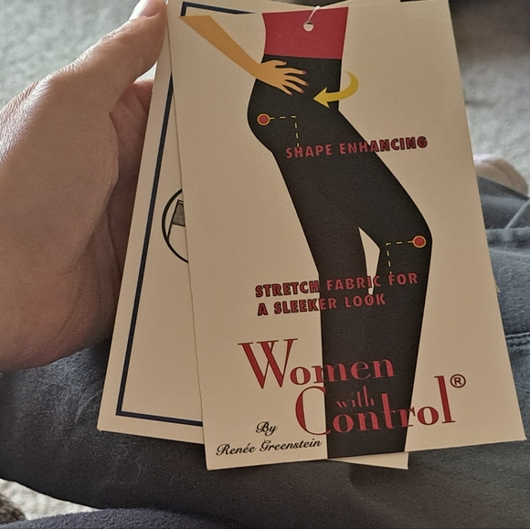 Women with Control Pants - Black Tummy Control & Shaping Pants